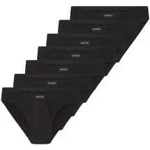 Tom Tailor Minislip Texas schwarz M 7er Pack