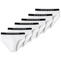 SCHIESSER Rio Slip / Unterhose 95/5 Organic Cotton in Weiß | Gr.: XL
