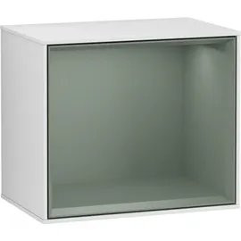 Villeroy & Boch V&B Regalmodul Wandbeleuchtung Finion 41,8x35,6x27cm, Reg Oli. m, wh. m Lac