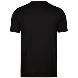 TRIGEMA T-Shirt TRIGEMA "TRIGEMA T-Shirt aus 100% Baumwolle", Herren, Gr. M, schwarz, 100% Baumwolle, Basic, Shirts T-Shirt
