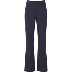 Yoga Jazzpants, Bio-Baumwolle, Dunkelblau (Black Iris) L