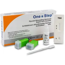 One+Step TSH Schnelltest - Komplettes Set zur Früherkennung einer Schilddrüsenunterfunktion 1 St