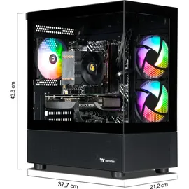 Ankermann Gaming Office Work V3, Intel Core i9-12900F , Nvidia GeForce RTX 4070 12GB, 32GB DDR5 RAM, 1TB NVMe SSD, Windows 11, WLAN & Bluetooth, Li...