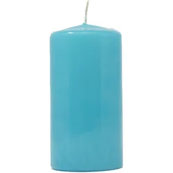 Stumpenkerzen türkis Weihnachten 100 x Ø 60 cm 36 Stunden Brenndauer