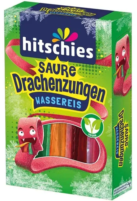 Hitschler Hitschies Saure Drachenzungen Wassereis Bunt