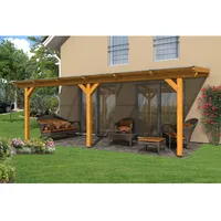 SKANHOLZ Skan Holz Terrassenüberdachung Andria 648 x 350 cm