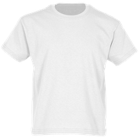 KIDS ORIGINAL T - leichtes Rundhalsausschnitt T-Shirt für Kinder in versch. Farben und Größen, weiß, 128