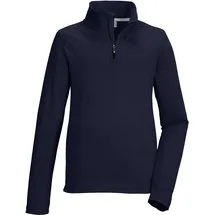 KILLTEC Kinder Shirt KSW 189 GRLS LS SHRT, Größe 128 in Blau dunkelnavy