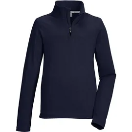 KILLTEC Kinder Shirt KSW 189 GRLS LS SHRT, Größe 128 in Blau dunkelnavy