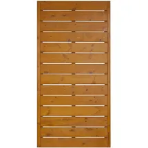 Andrewex Sichtschutzzaun Element Faro 180 cm x 90 cm pinie lackiert