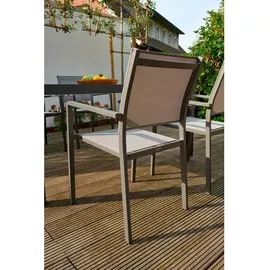 Siena Garden Leeds Stapelsessel 54 x 58 x 88 cm dunkelgrau 1 St.