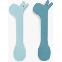 Done by Deer Silikon Löffel 2er Set Lalee blau