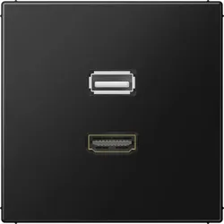 Jung Multimedia-Anschlusssystem MA LS 1163 SWM MALS1163SWM
