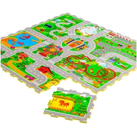 Hakuna Matte Puzzlematte City, mehrfarbig
