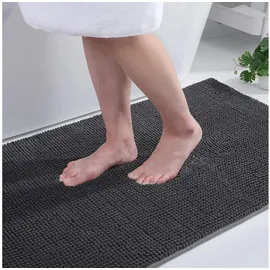 luxuskollektion Badematte Dunkelgrau 60 x 90 cm