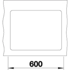 Blanco Subline 340/160-F cafe + Handbetätigung + InFino