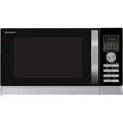 SHARP R843INW, Mikrowelle (900 Watt, Grillfunktion, Heißluftfunktion)