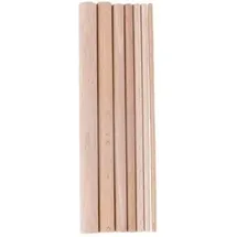 Rayher Dot Painting Holzsticks 7 Stück 3-12 mm ø Länge 14 cm
