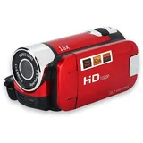 Asixxsix Videokamera-Camcorder, 2,4-Zoll-Bildschirm, Full HD, 270 Grad Drehbar, Vlogging-Kamera, 16-facher Digitalzoom, COMS-Sensor, DV-Kamera-Camcorder, Unterstützt (Europäische