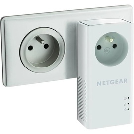 Netgear Powerline 2000 / Extra Outlet (2000 Mbit/s), Powerline, Weiss