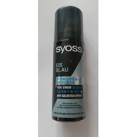 Syoss Schaumtöner Tönungsmousse Steel Blue blau 120 ml