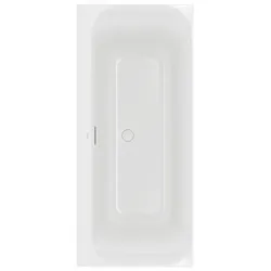 Villeroy & Boch Badewanne mit eckiger Innenform „Loop & Friends“ rechteck 180 × 80 cm, Mittelablauf, Sonderangebot
