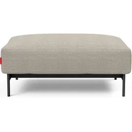 Innovation Living Polsterhocker 100 x 41 x 75 cm Beige/Grau