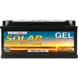 Electronicx Gel Batterie 140Ah Solar Edition Leistungsstarker 12V Akku Solaranlagen Solarbatterie Gel Technologie Gelbatterie Solar Batterien Solarakku 140 Ah