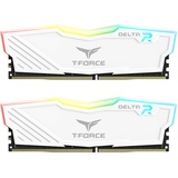 TEAM GROUP TeamGroup T-Force Delta RGB weiß DIMM Kit 16GB, DDR4-3600, CL18-22-22-42 (TF4D416G3600HC18JDC01)