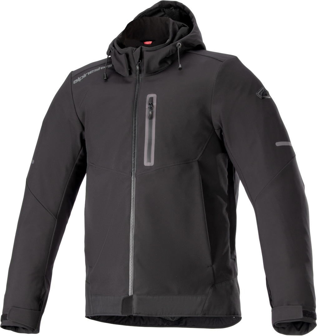 Alpinestars Neo Motorfiets textiel jas, zwart, 2XL
