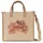 Oilily Zigzag Stripe Shopper Beige