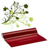 plottiX Vinylfolie permanent rot 31,5 cm x 1,0 m, 1 Rolle