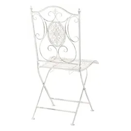 CLP Sibell Gartenstuhl 42 x 49 x 91,5 cm antik-weiß 2er Set