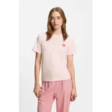 hugo underwear Pyjamaoberteil Jersey Rosa XL