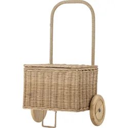 Penne Spielzeug-Kinderwagen 50 cm aus Rattan