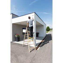 Günzburger Holz-Stehleiter 2 x 5 Sprossen