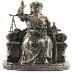 Signes Grimalt  Statuetten und Figuren Gerechtigkeit  in Grau, Einheitsgrösse