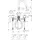 Hansgrohe Citterio M 3-Loch Waschtischarmatur Polished Black Chrome