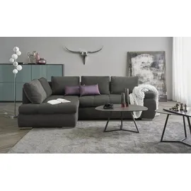 Switch Eckcouch Flachgewebe 3-Sitzer Blau