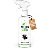 URBAN FOREST Milbenspray für Matratzen und Polster | Anti-Milben-Mittel & Geruchlose Milbenabwehr mit Langzeitwirkung | Milben Spray fürs Bett & gegen Hausstaubmilben | Profi Anti Milben-Spray 500ml