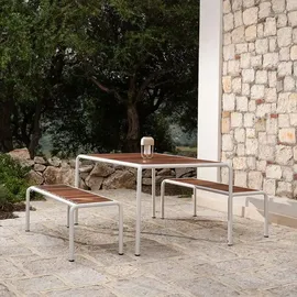 Houe Avanti Gartentisch 222 x 98 x 75 cm Weiß