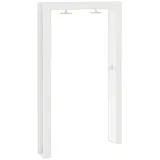 vidaXL Outdoor-Dusche Weiß 137 x 23 x 226 cm