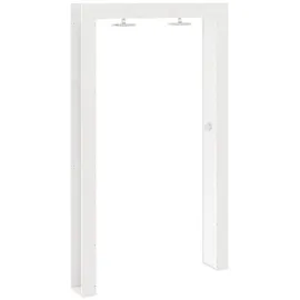 vidaXL Outdoor-Dusche Weiß 137 x 23 x 226 cm