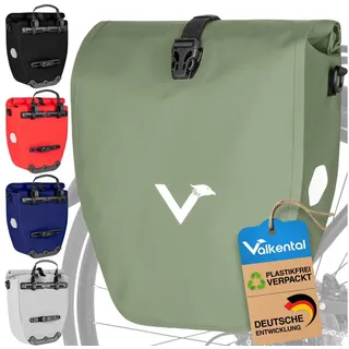 Valkental Gepäckträgertasche 20L grün