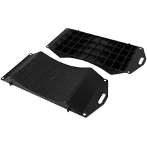 Relaxdays Reifenschoner 2er Set 10–20 Zoll schwarz