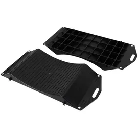 Relaxdays Reifenschoner 2er Set 10–20 Zoll schwarz