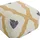 Beliani Pouf Zeugma Wolle 60 x 40 x 60 cm Beige