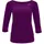 Winshape Functional Light and Soft 3/4-Arm Top AET139LS, in dark plum | Gr.: XS
