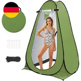 Duschzelt Camping Anngrowy Pop up Toilettenzelt Mit UV40+ Schutz Umkleidezelt, M