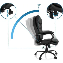 HJH Office RELAX XXL B Kunstleder Schwarz